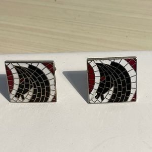 SWANK Mythical Designed Horse Cuff Links